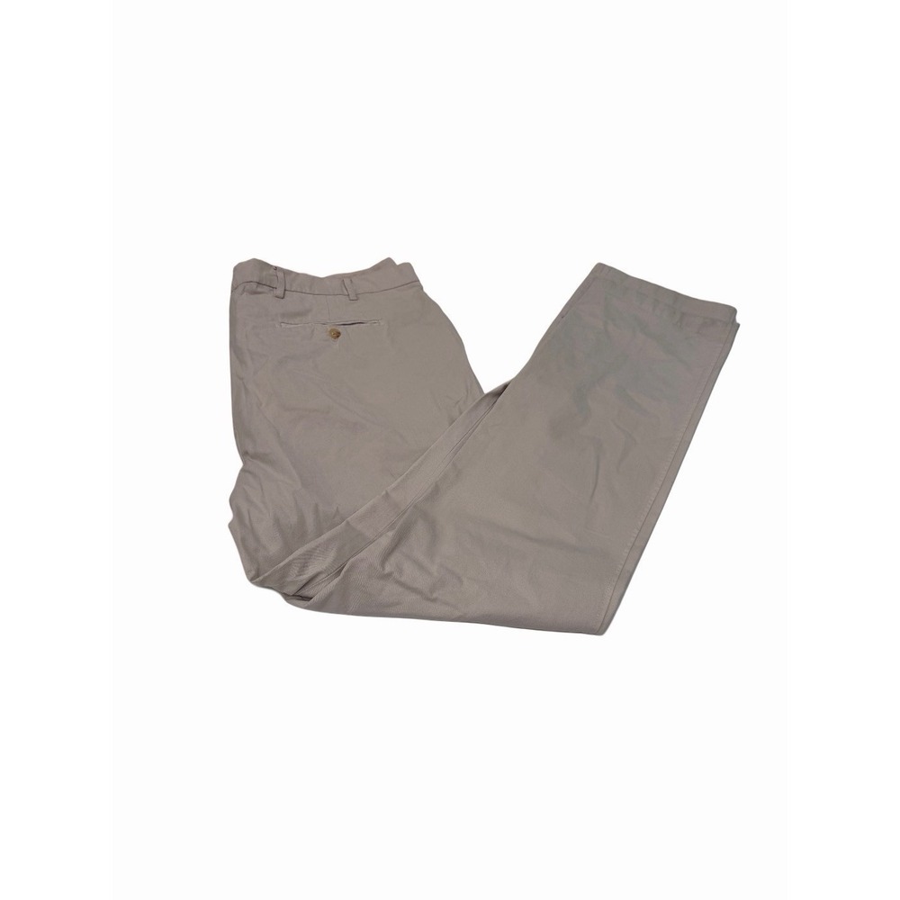 J.McLaughlin Taylor solid men's pants 100 Cotton Stone Solid Size 42x33 NWT